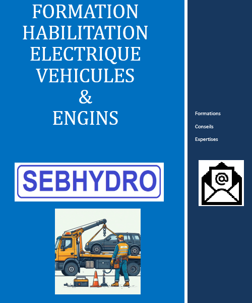 Couverture ebook habilitation electrique vehicules et engins