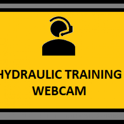 hydraulic training by webcam  